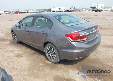 2015 Honda Civic Ex from USA, damaged, VIN 19XFB2F83FE012169